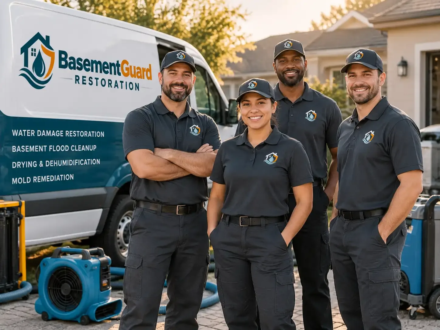 Basement Water Damage Restoration company in Maunie, IL